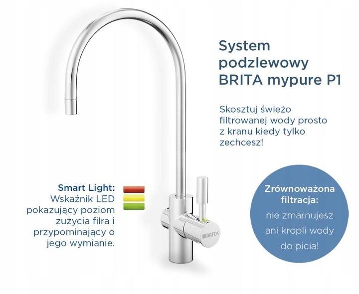 Brita Mypure P1 - Bateria - Kran Z Filtrowaną Wodą