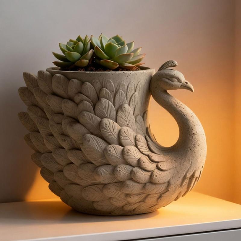 Handmade Plant Pots Mould Flexible Silicone Mould for Concrete Succulent Planter Creative Pen Holder Making Mould