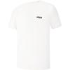 Fila Tennis Knitted Loose Round Neck Pullover Short Sleeve T-Shirt Men Tops A11M623154F-WT