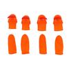Silicone Thumb Knife Stainless Steel Thumb Knife Picker for Peel Pick Vegetables Pepper Beans