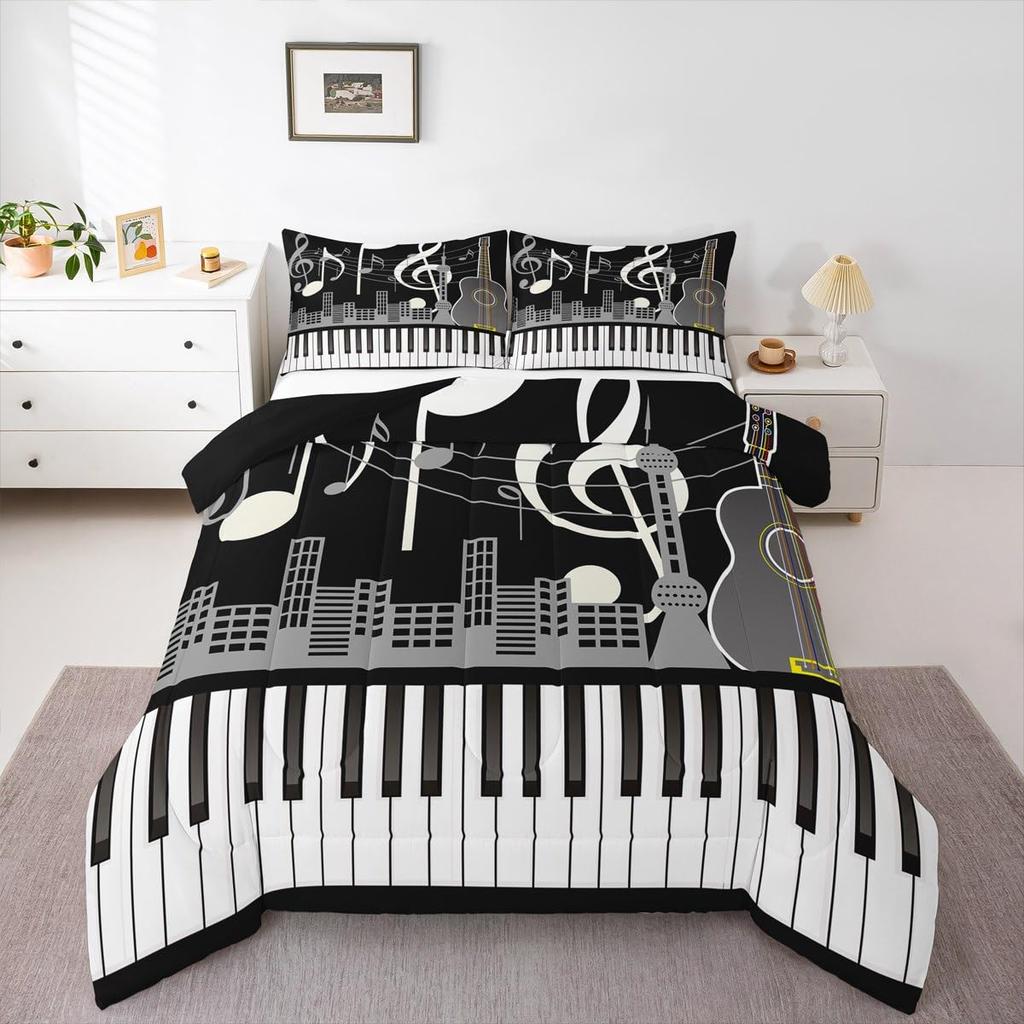 Erosebridal Police Car Comforter Sets Twin Size,Policeman Vehicle Bedding Set for Kids Boys Children,Red Blue Cop Lights Down Comforter Geom