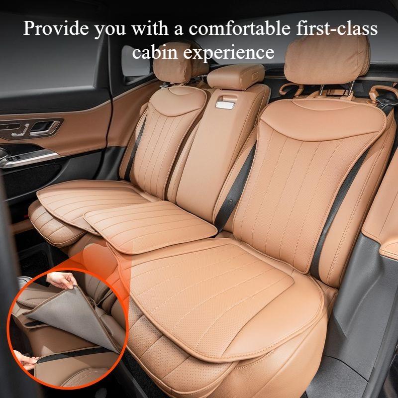 2025 Universal Car Seat Cushion Premium Breathable Perforated Design Four Seasons Cool Comfortable Chair Cover for Car Seats