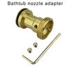 2Pcs Tub Spout Adapter Kits Coppers Tub Spout Adapter RP33794 Bath Tub Spout Adapter Hardware Easy To Installion