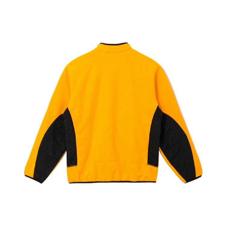 New Era Color Block Zip Fleece Jacket Unisex Jackets Yellow 12866475