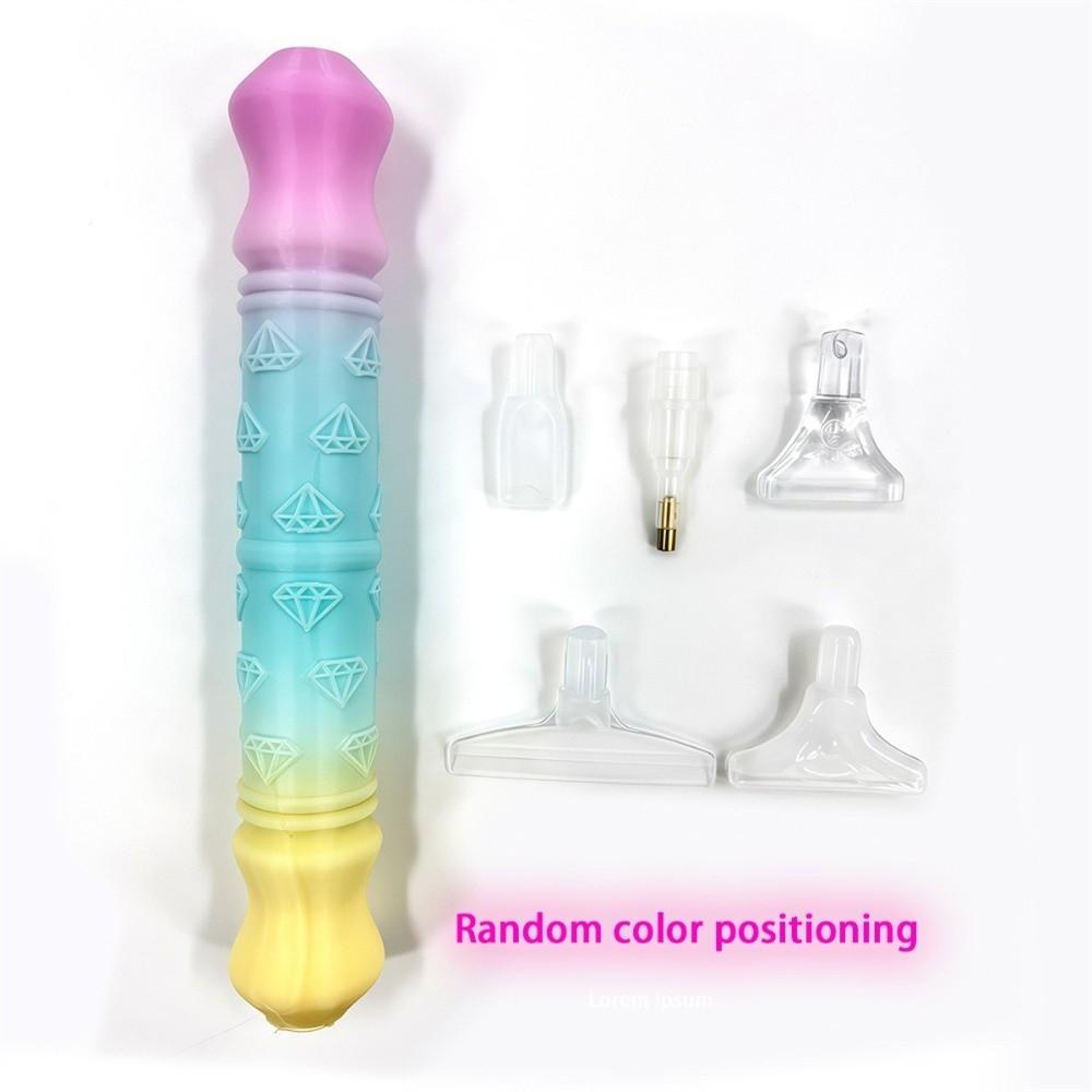Replacement Pen Heads 5D Diamond Painting Pen Kit Embroidery DIY Craft Diamond Painting Tool with 5 Multifunctional Pen Tips