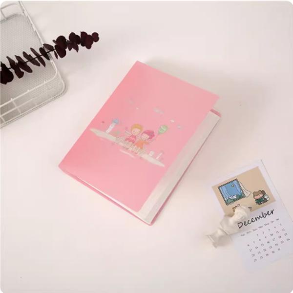 

Cartoon Instant Camera & Memory Album - 5-Inch & 6-Inch Baby Postcard Style 26 pages, holds 52 photos