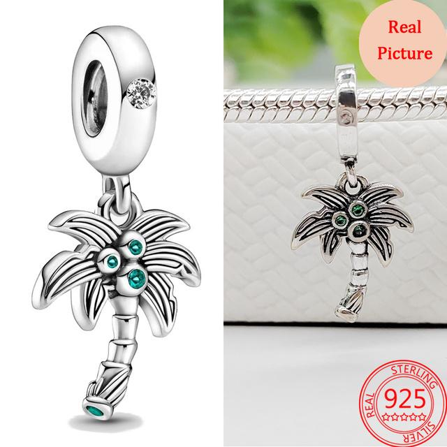 

Осенняя новинка, стерлинговое серебро 925 пробы, карта любви, подвеска-подвеска с пресноводным жемчугом, подходит для оригинального браслета, женские украшения «сделай сам»