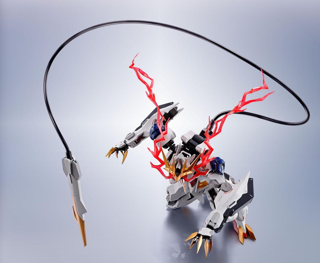 TAMASHII NATIONS METAL ROBOT SPIRITS Mobile Suit Gundam Orphans Gundam Barbatos Lupus Rex 150mm ABS PVC Metal Painted Action Figure Iron-Blooded <SIDE