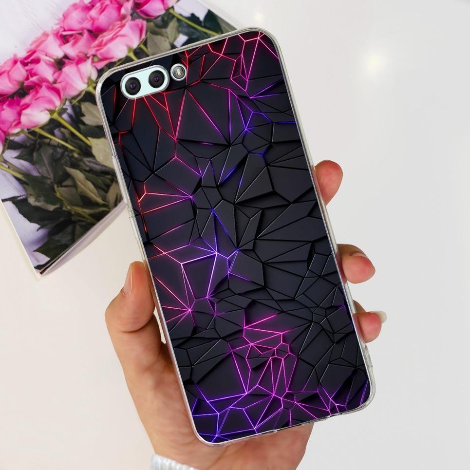 For ASUS ZENFONE 4 ZE554KL / 4 MAX ZC554KL Case Girly Flower Cartoon Dragone Design Transparent Soft Silicone Back Cover Coque