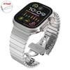Ultra 2 1 Titanium Color For Apple Watch Ultra 49mm 45mm 44mm 42mm Luxury Bracelet iWatch 46mm 41mm 8 9 10 Stainless Steel Band