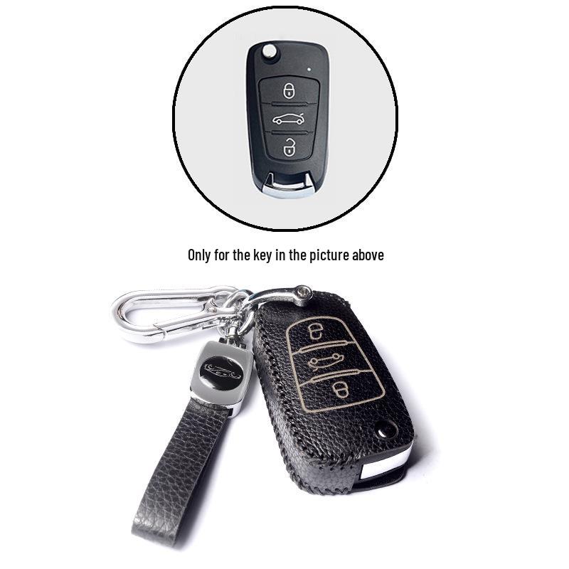 Key Case for Great Wall: Haval H6, H9, Chitu, F7, H2S, M6, F5, H4, Big Dog, F7X, Fengjun, Ora with Snap Button