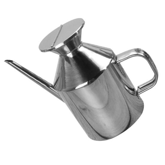 375/625ml Stainless Sauce Pot Steel Kitchen Oil Can Container Bottle Dispenser