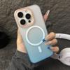 Gradient Magnetische Skin-Feel Hülle für iPhone 17 Pro Max, Eisnebel, Ultraleicht Schutz