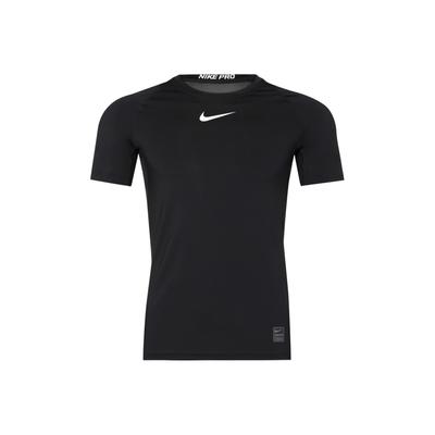 Camiseta de Compresión de Entrenamiento de Manga Corta Pro Top para Hombre Tops Negro 838094-010
