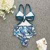 Jednodílné plavky Tankini Halter Velké velikosti Brazil Beach Push-Up plavky Body s vysokým pasem Monokiny Bikiny