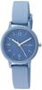 Analog Small Silicone Blue [Fieldwork] Wristwatch, Sodor, Strap, YM006-4, Women's,