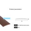 1pc 1m/3m Self-adhesive Floor Cover Strips Carpet Edge Trim Strip Floor Transition Door Threshold Gaps Door Bottom Sealing Strip