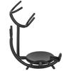 Curved Razor and Shaving Brush Stand Display Dry Brush Compatible Men Razor Brush Holder