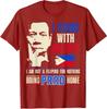 Unterstütze Duterte Stehe mit Duterte gegen die Anklagen Unisex T-Shirt
