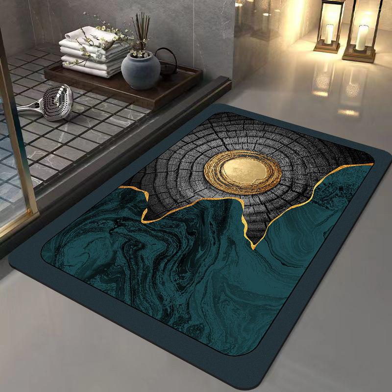 Diatom Ooze Cuscinetti assorbenti Tappetino per WC domestico Tappetino per bagno Tappetino antiscivolo per bagno