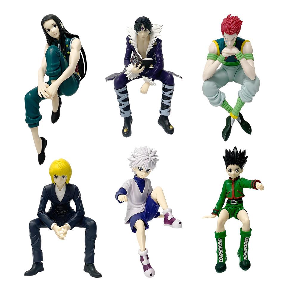 Figura de Anime Hunter×Hunter de 14 cm, Troupe Fantasma Hisoka, Figura de Acción, Tapón para Fideos, Decoración de Habitación, Tapón para Fideos, Modelo de PVC, Juguetes