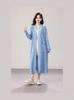 Lazy Style 2026 Spring/Summer Women's Loose Long Knitted Cardigan with Double Pocket