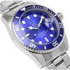 HYAKUICHI 101 No.1 Quartz Diver's Watch with Date Display, Water Resistance to 20 ATM, HYAKU1-001 (Blue)