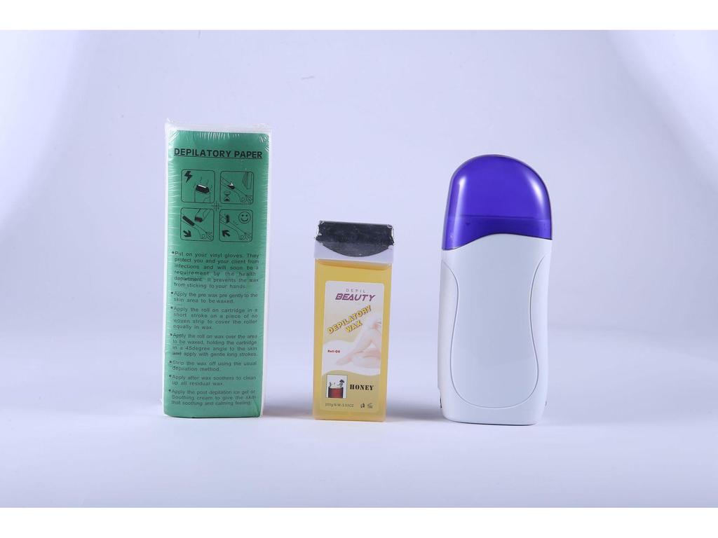 Handheld Wax Heater & Depilatory Kit