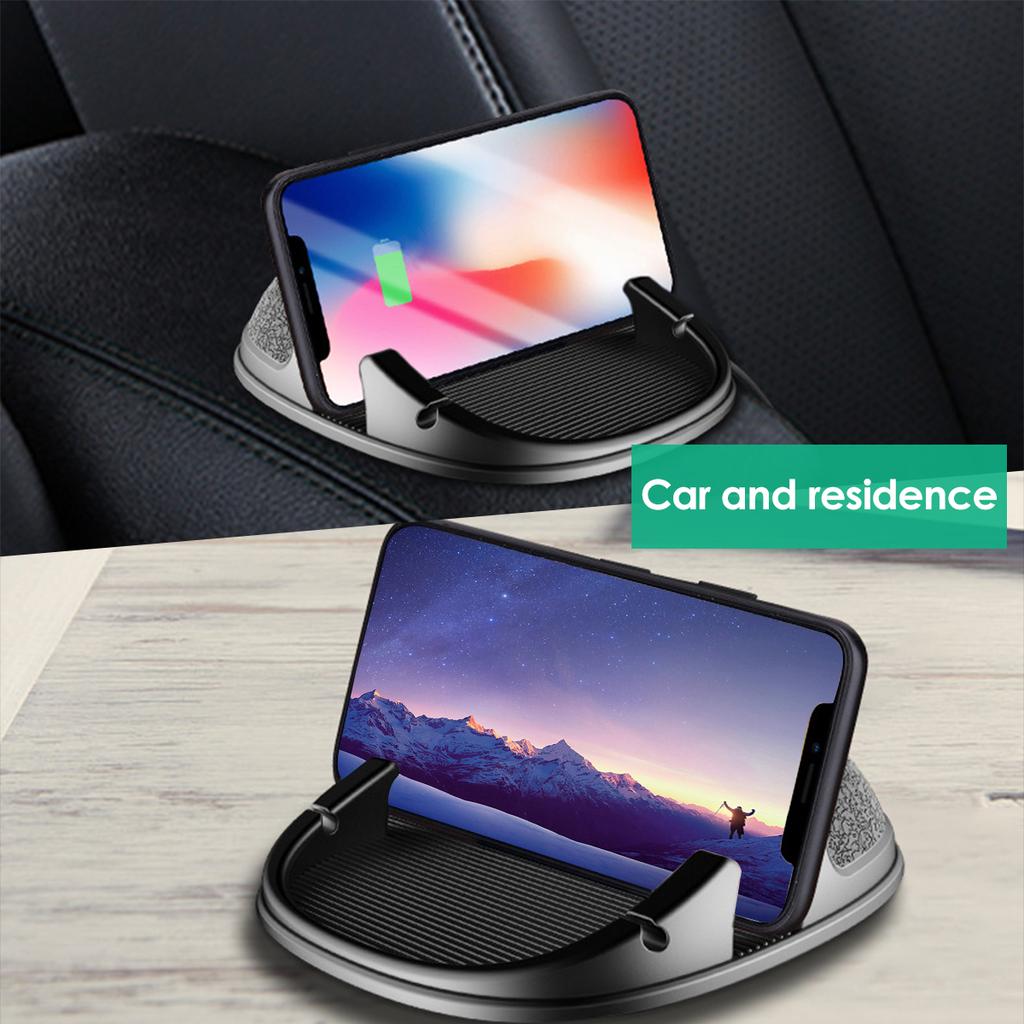 Autotelefonhalterung, Silikon-Armaturenbrett-Telefonhalter, Freisprecheinrichtung, feste Halterung, Telefonhalterung für die meisten Autos