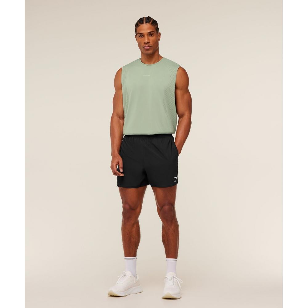 Gymshark Distance Seamless Tank Haze Green A4b5i Eddy