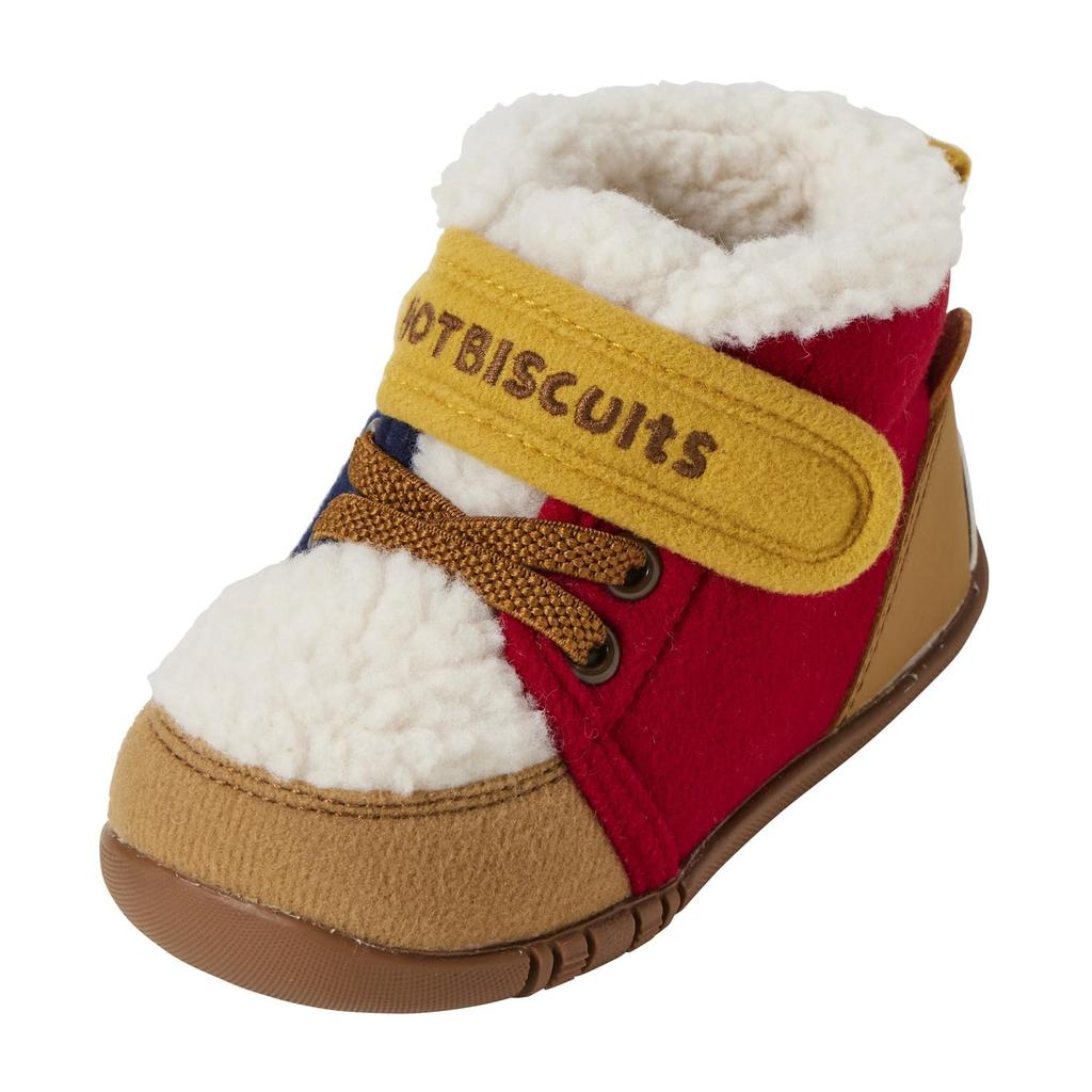 MIKIHOUSE HOT BISCUITS First Baby Shoes, Boys and Girls, Multicolor, Size 12.5cm, 73-9303-687