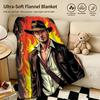 Movie R-Raiders of the Lost Ark-k Throw Warm Soft Flannel Blanket, Multi-use for Sofa Bed Camping Travel Nap