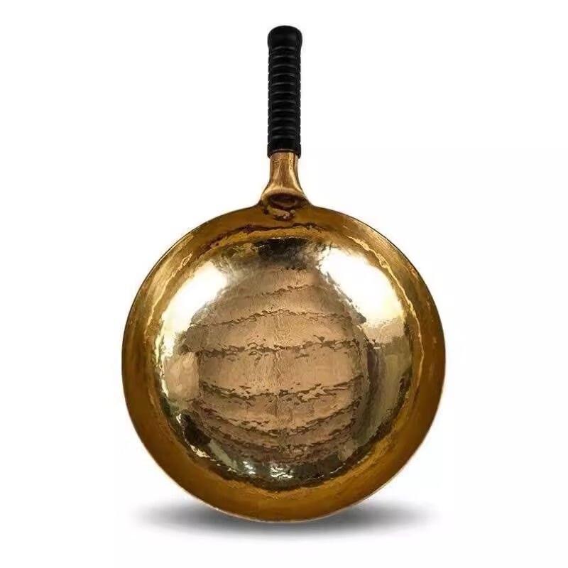 JWD Authentic Zhangqiu Hand-Forged Iron Wok, 32cm