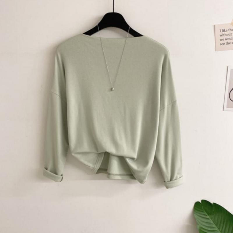 Honey J Women S Lengepin Fleece STreTch BoaT Neck Long Sleeve T ShirT 4color