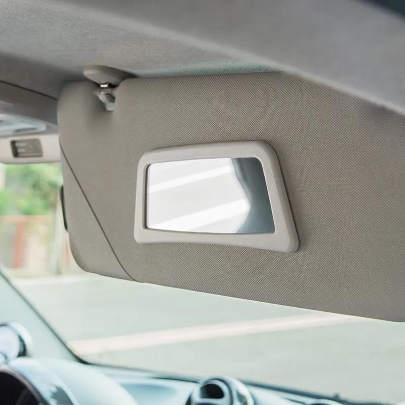 Auto Schminkspiegel Tragbar Auto Sonnenschutz Visier HD Spiegel Auto Innenraumspiegel Für Smart Fortwo 451 2009-2014 Auto-Styling
