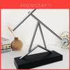 Creative T C And A Shape Anti Gravity Metal Rod Swing Toy Desktop Ornament For Office Gift