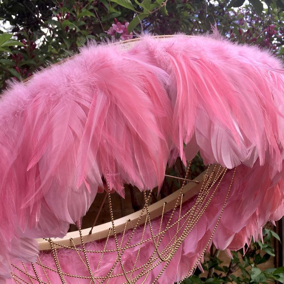 Feather1Meter Saddle Pheasant Feathers Fringe Trim for Crafts Dress Decoration Free Natural Rooster Feather Multicolor Chicken Plumes