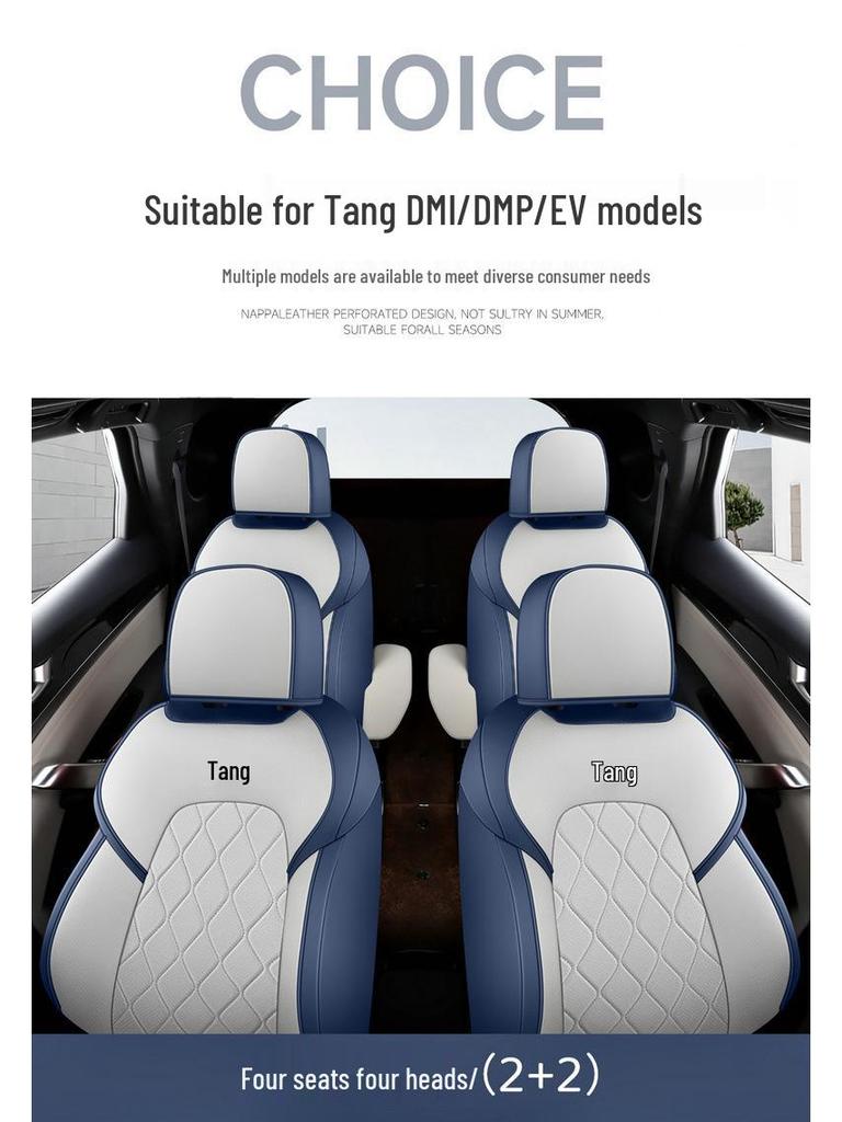 BYD Tang 22 Models All-Season Seat Covers - Car-Specific Cushion Covers