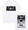 Japanese Unisexs And Unisexs Science Fiction Graphic Tshirt Large Retro Tshirt Anime Movie Akitaro Cotton Oversized Unisex Soft