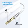 Guitar Line Stereo Standard Plug Wire Male to Male 10m Jack Instrument Nylon Suitable for Electric Speaker 6.35mm (10m) Reed, Braid, Guitar, Bass,