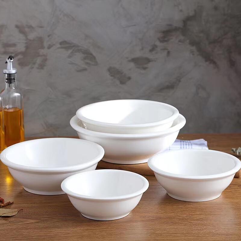 Керамические конические суповые и лапшевые миски