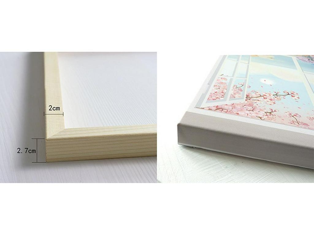 Ins Style Bread & Dessert Baking Studio Canvas Wall Art - Kitchen & Dining Room Decor (Frameless/Inner Frame)