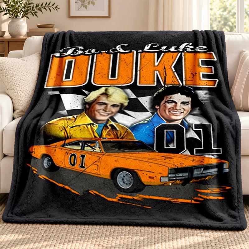 Dukes Of Hazzard blanket Flannel Blanket Soft Cozy Plush Throw for Sofa Bed Lightweight Home Decoration Outdoor camping