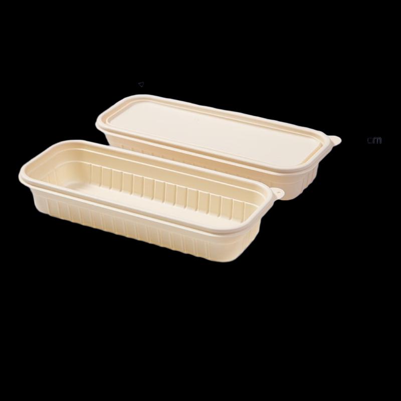 Mr. Corn Biodegradable Cornstarch Lunch Boxes