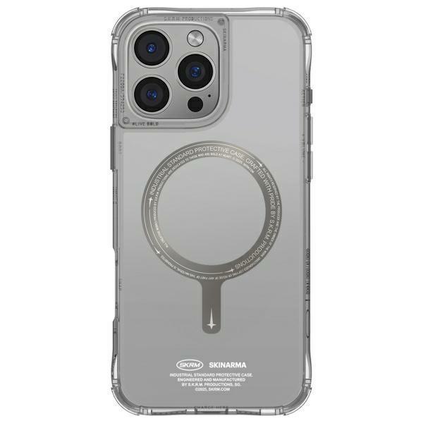 Skinarma Etui Saido Iphone 16 Pro 6.3   Magnetic Charging Titanium