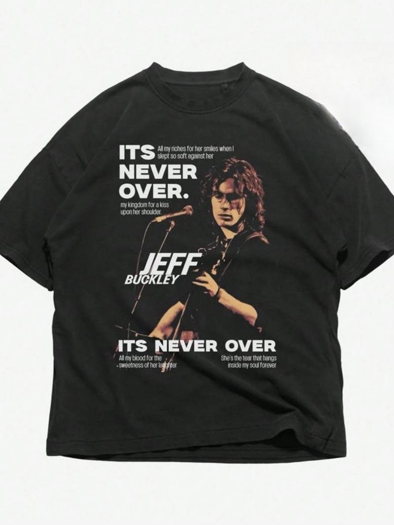 

Jeff Barkley Tshirts Rock Music Tshirts The Last Farewell Jeff Barkley Album Tshirts Jeff Barkley Merchandise L