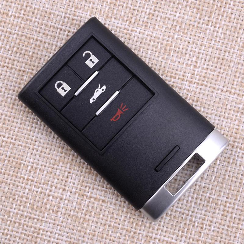 M3N5WY7777A 4 Buttons Remote Key Fob Shell Case Fit For Chevrolet Corvette 2008-2013 Cadillac XLR 2008-2009 Car Accessories