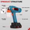 ONEVAN 100ML Electric Spray Gun Cordless Paint Sprayer Rechargeable Auto Furniture Steel Power Tools  For Makita 18V 21V Battery