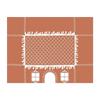 Christmas Tablecloth Reusable Decoration Gingerbread House Christmas Table Cover Winter Picnic Christmas Party Home Decorations