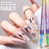 12Pcs/Set Nail Arts Drawing Graffiti Nail Polish Waterproof Painting Liner Pen DIY Abstract Lines Flower Nail Manicure Tools